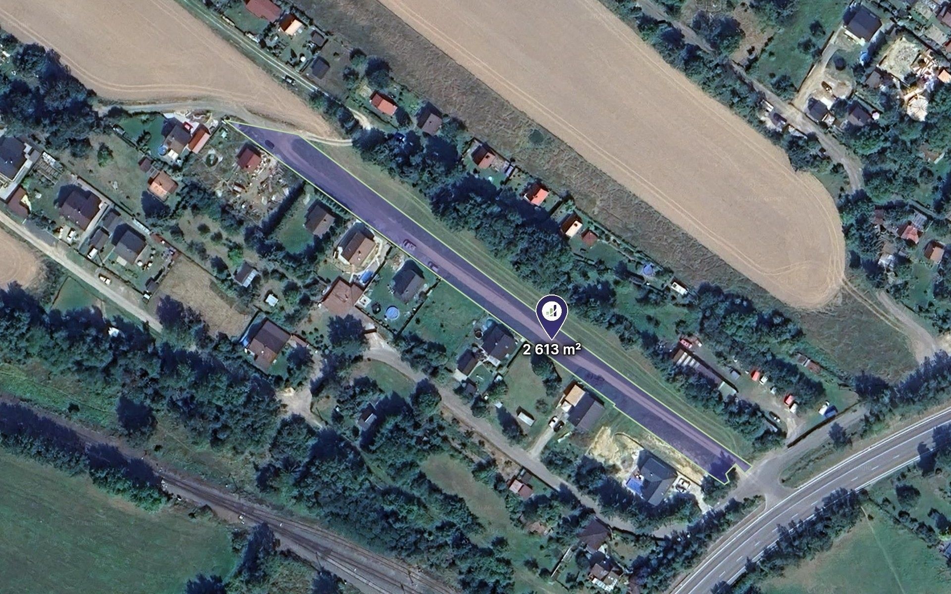 Zemědělské pozemky, Nové Strašecí, 2 613 m² - 1