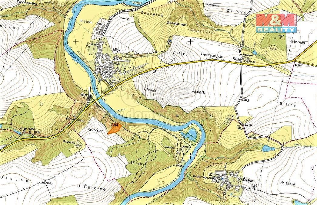 Prodej louka - Zlatá Koruna, okres Český Krumlov, Jihočeský kraj - 2