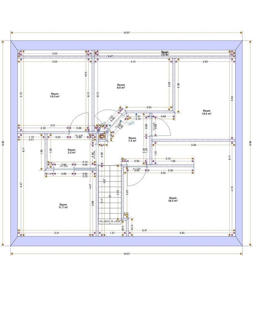 Rodinné domy, , Braniborsko, 130 m² - 1