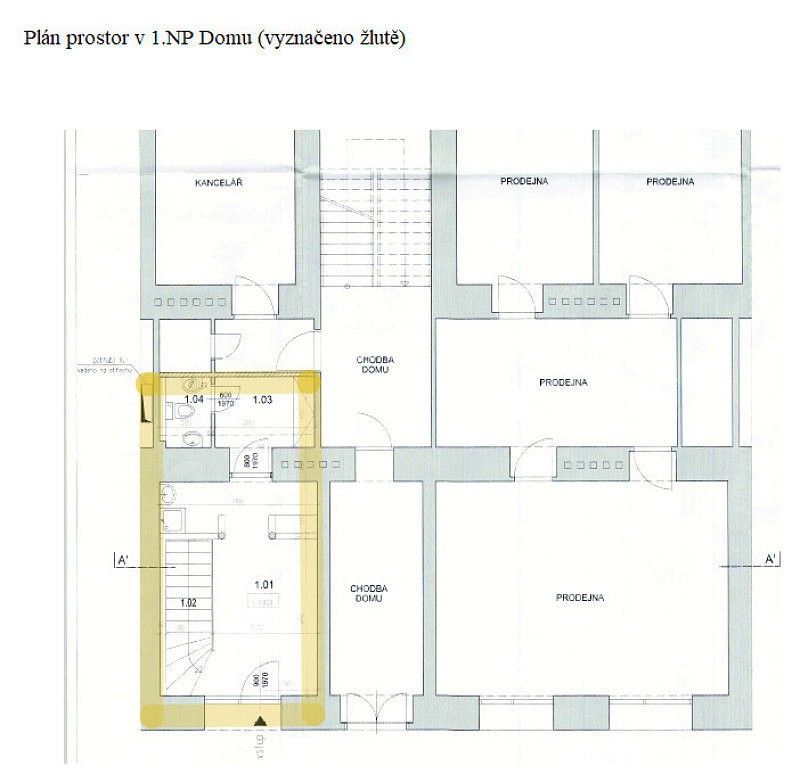 Obchodní prostory, Praha - Nusle, okres Praha 2, Hlavní město Praha, 120 m² - 2