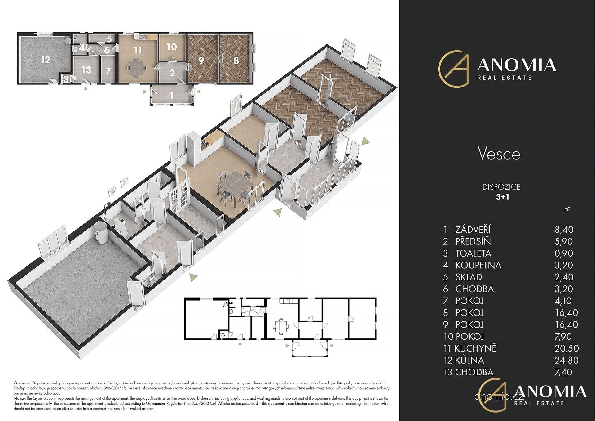 Prodej rodinný dům - Vesce, 94 m²