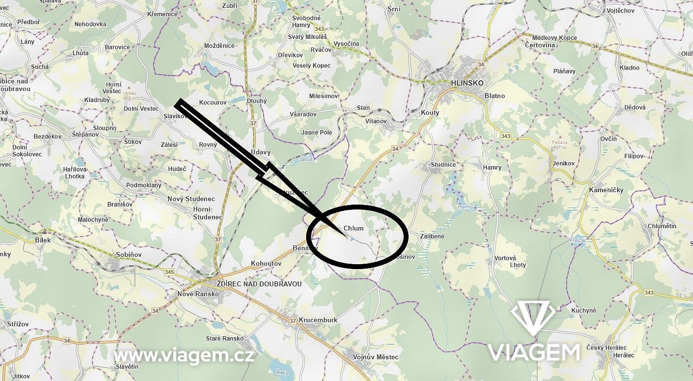 Zahrady, Hlinsko, okres Chrudim, Pardubický kraj - 1