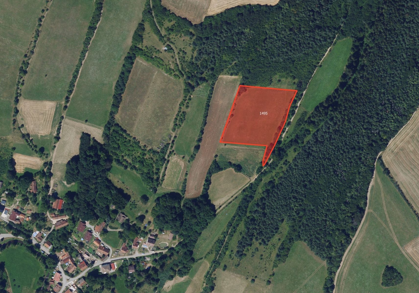 Louka, 11 708 m²