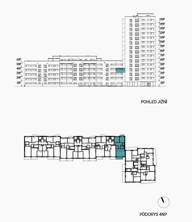 Byt 3+kk · 76 m² · Praha - Malešice, okres Praha 10, Hlavní město Praha - 4