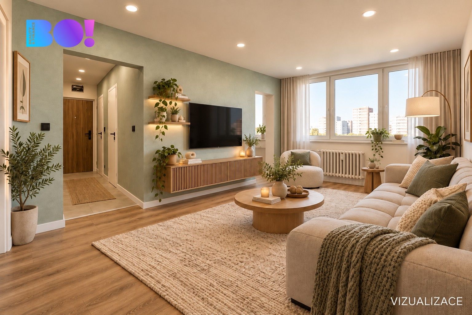 2+1, Josefa Kotase, Ostrava Hrabůvka, 52 m² - 2