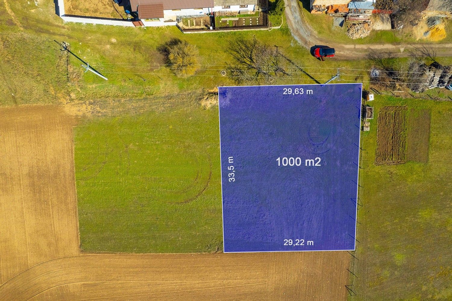 Pozemek pro bydlení, 1 000 m²