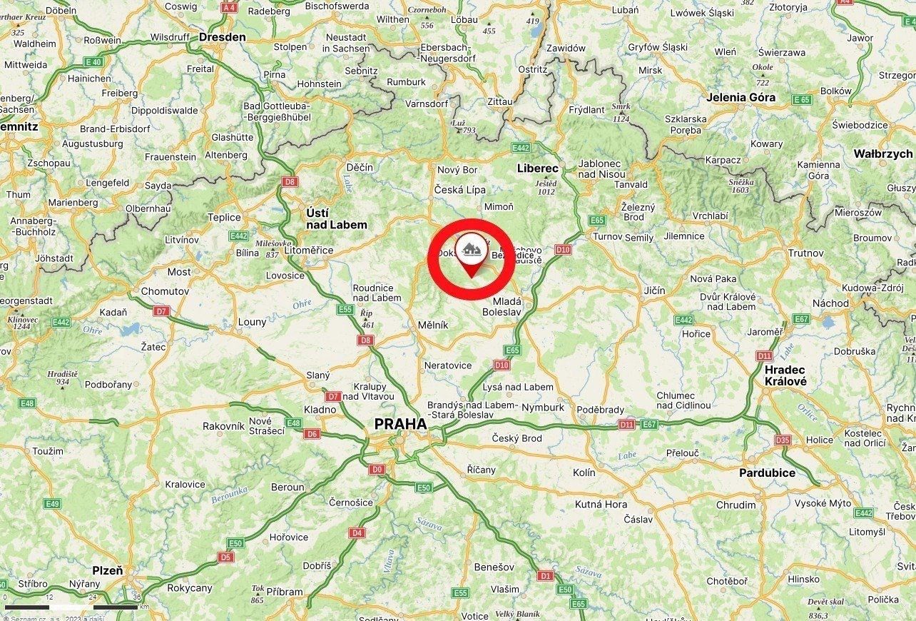 Prodej pozemek pro bydlení - Bezdědice, Bělá pod Bezdězem