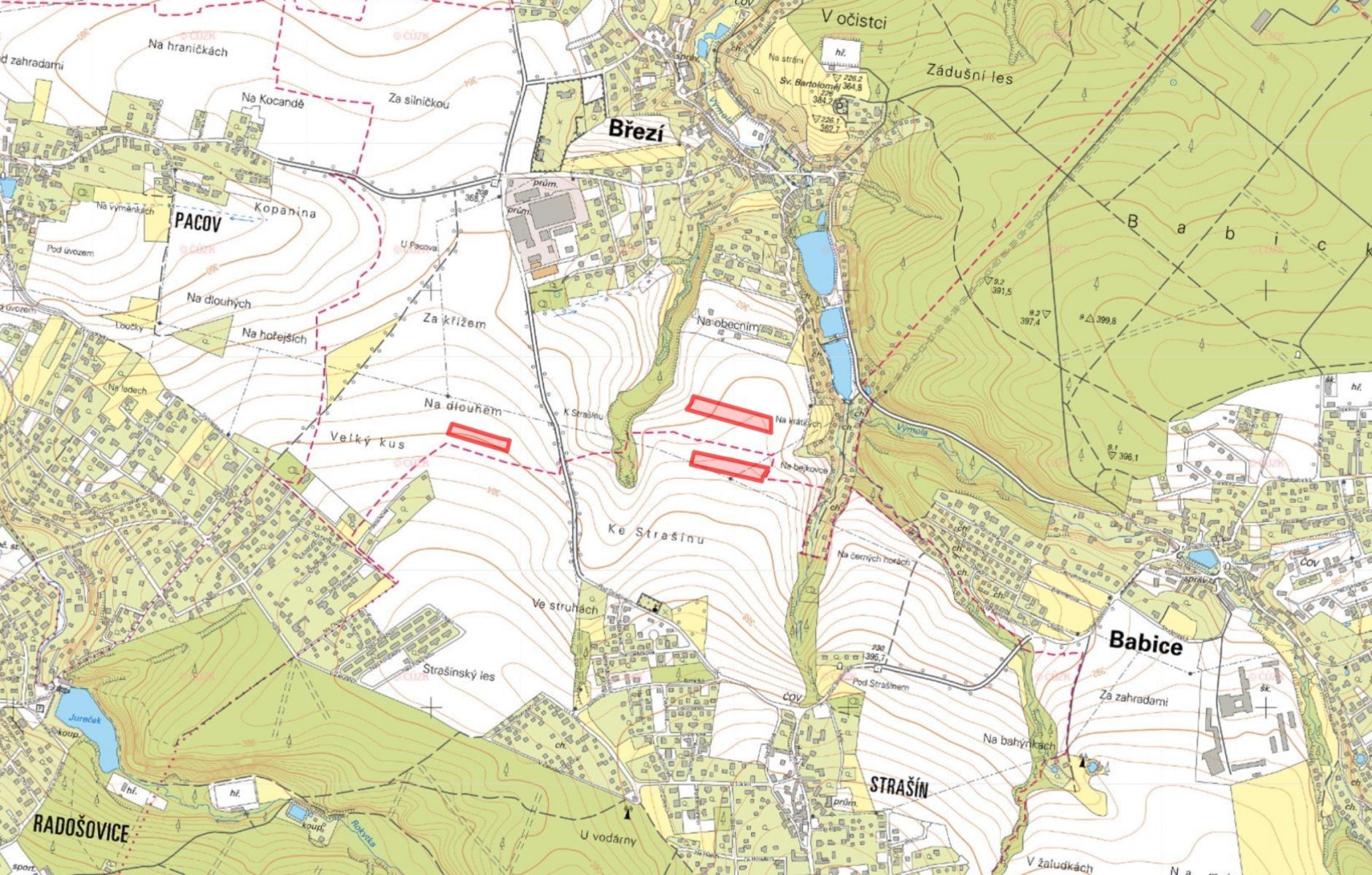 Prodej zemědělský pozemek - Březí