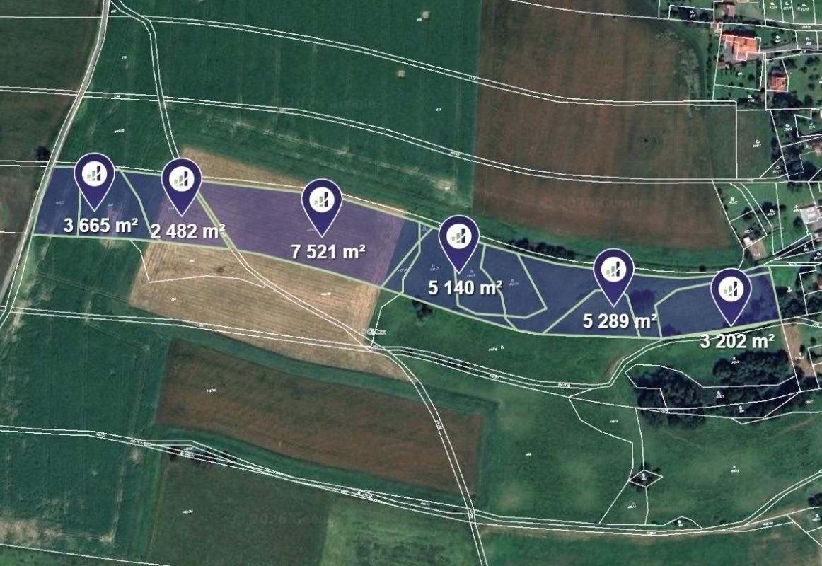 Prodej zemědělský pozemek - Kružberk, 60 047 m²