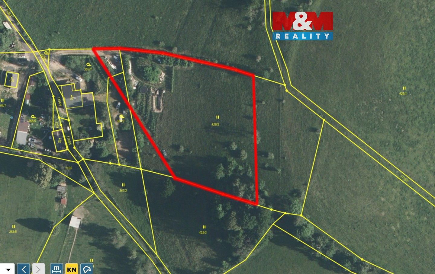 Pozemek pro bydlení, 5 870 m²