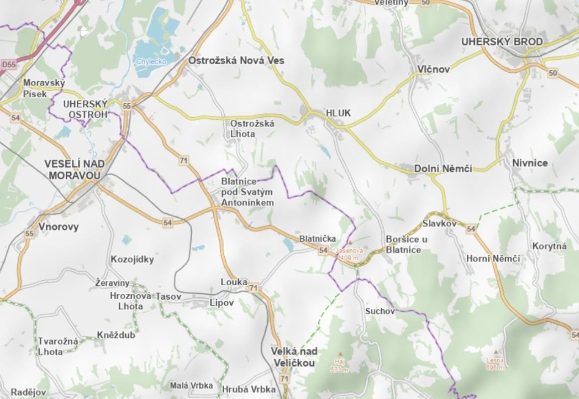 Zahrada · 1 057 m² · Blatnice pod Svatým Antonínkem - 3
