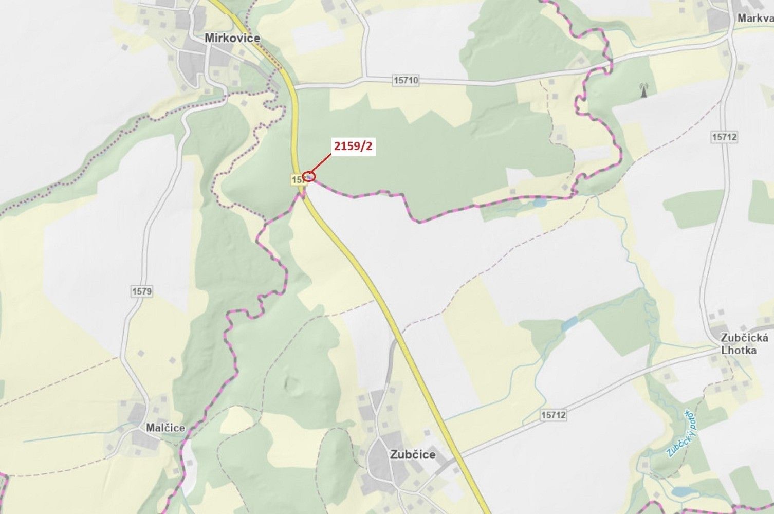 Prodej les - Mirkovice, okres Český Krumlov, Jihočeský kraj - 1