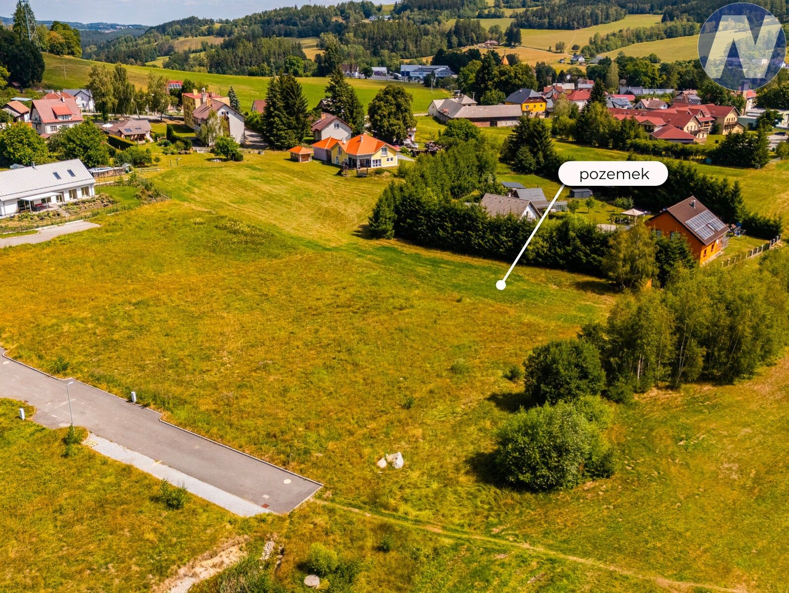 Pozemek pro bydlení, 1 563 m²