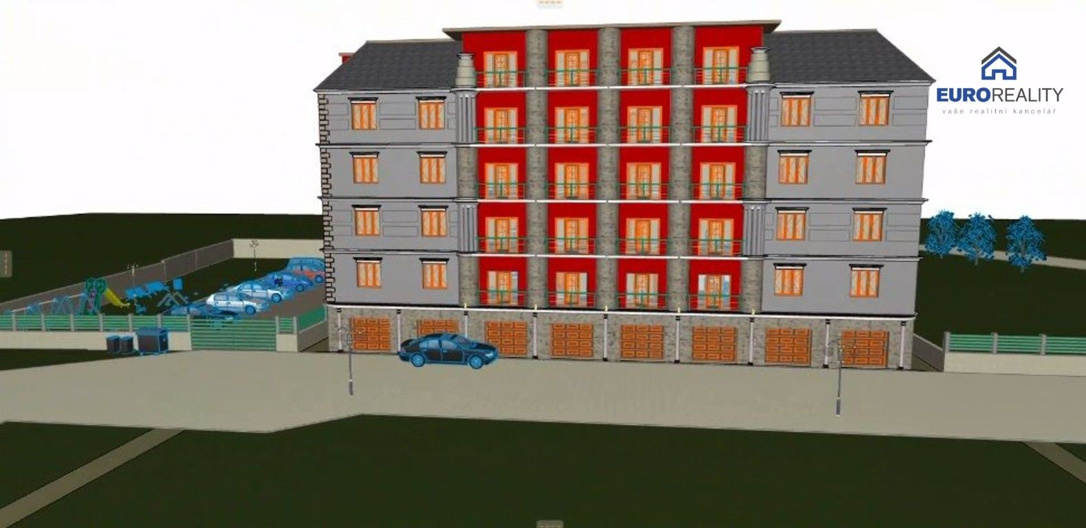 Činžovní domy, Kotkova 1543, Aš, 2 480 m² - 2