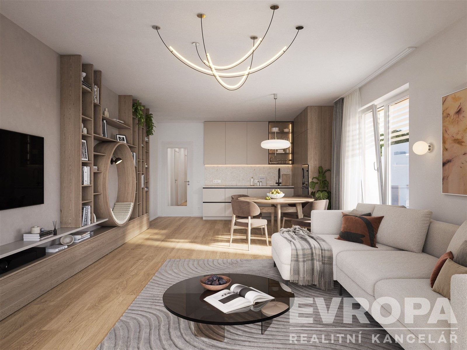 Byt 2+kk, 53 m²