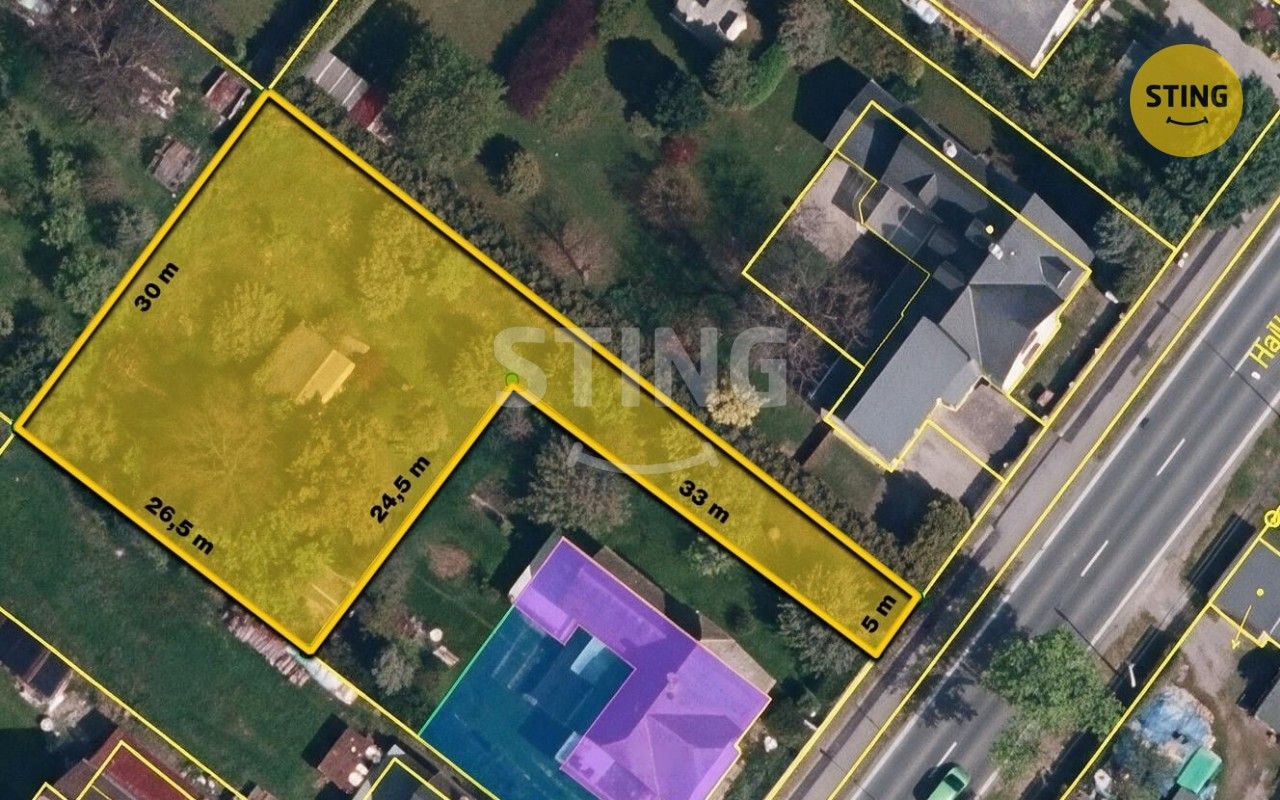 Pozemky pro bydlení, Město Albrechtice, 966 m² - 1