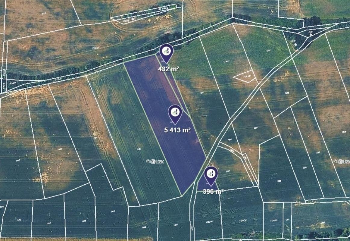 Zemědělský pozemek, 2 080 m²