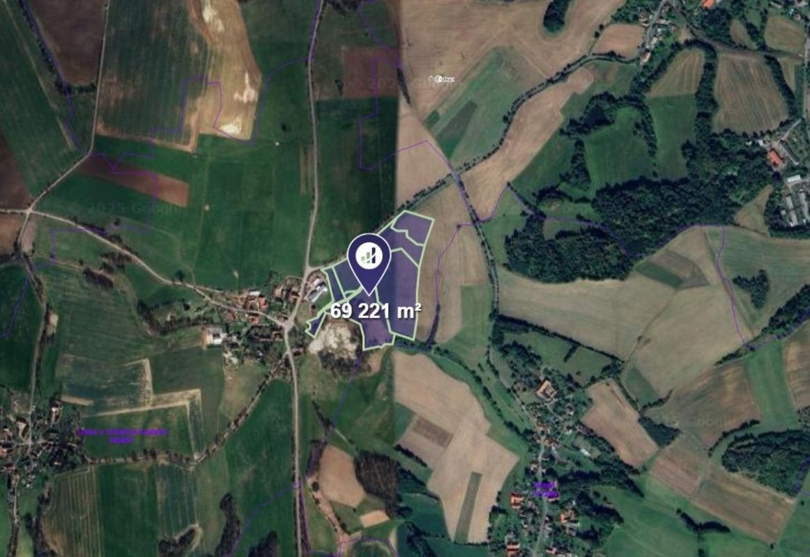 Prodej zemědělský pozemek - Vrbatův Kostelec, 6 922 m²