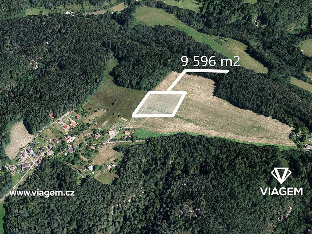 Zemědělské pozemky, Mírová pod Kozákovem, okres Semily - 1