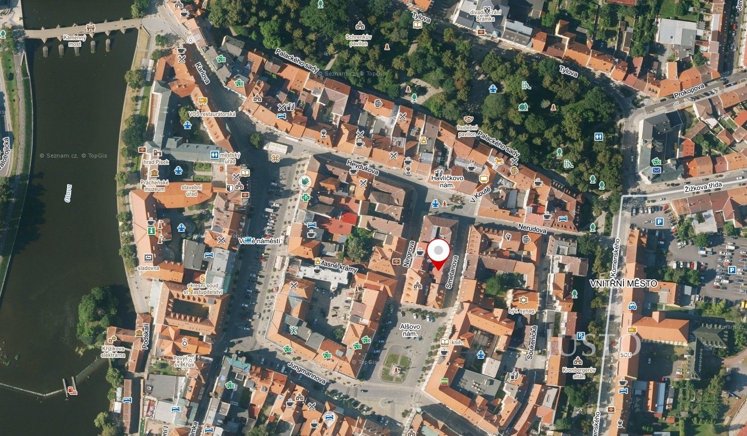 Obchodní prostory, Smetanova 83, Písek Vnitřní Město, 21 m² - 2