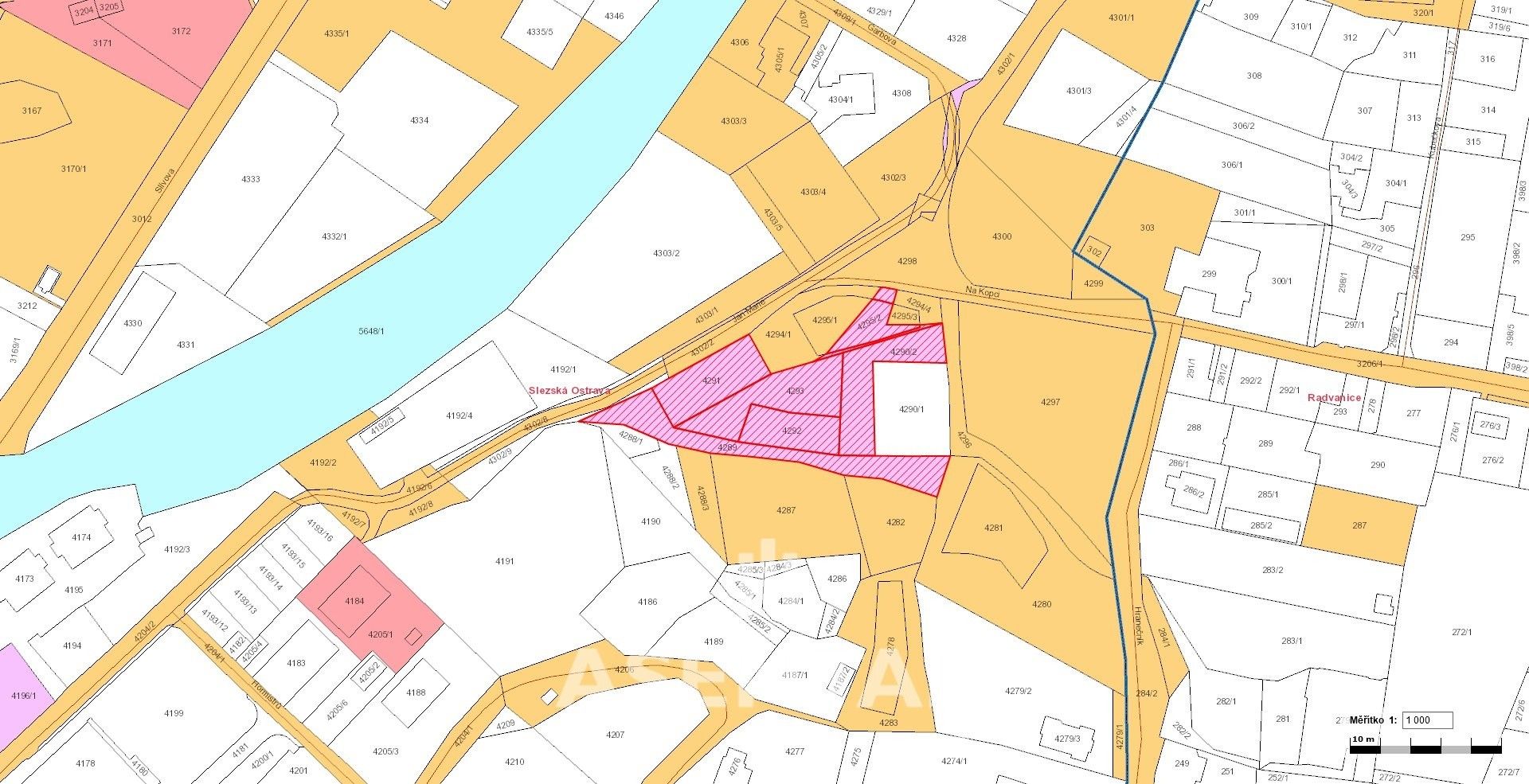 Prodej pozemek pro bydlení - Jan Marie, Ostrava