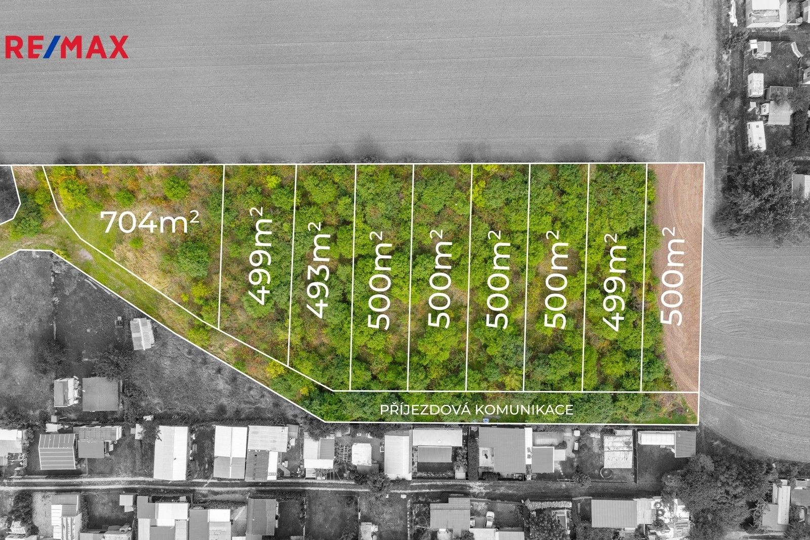 Prodej pozemek pro bydlení - Přítluky, 6 m²
