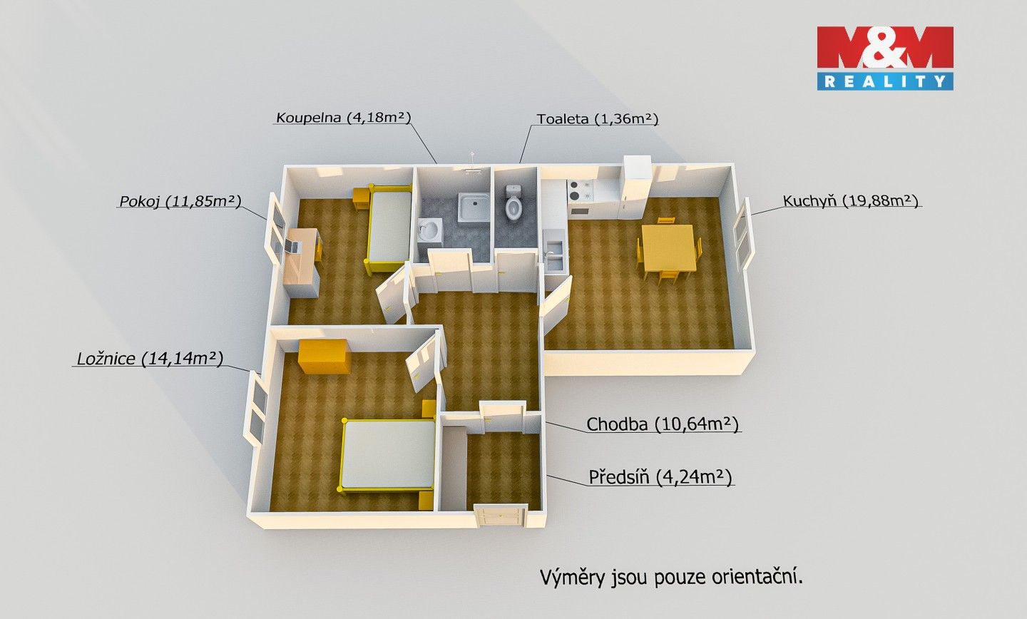 Prodej byt 3+kk - Krandova, Stod, 67 m²