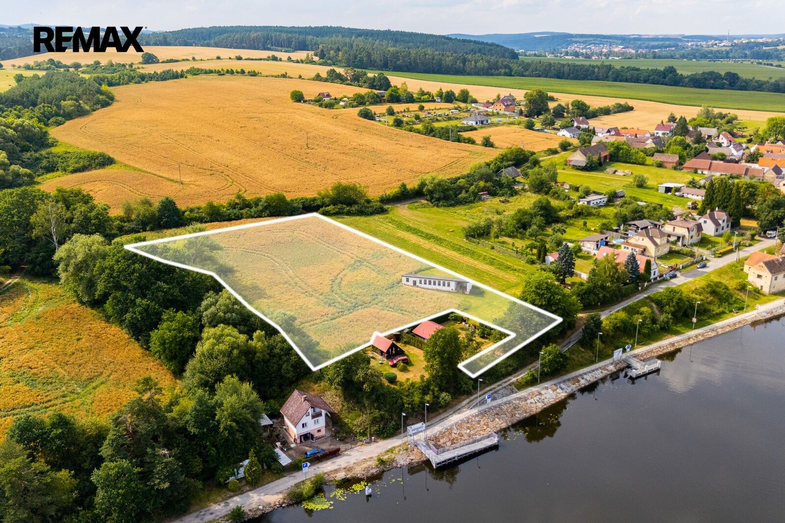 Pozemek pro bydlení · 7 737 m² · Týn nad Vltavou - 4