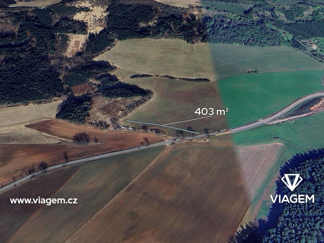 Zemědělský pozemek, 403 m²