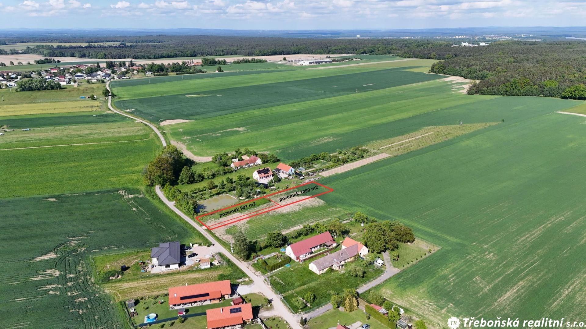 Pozemek pro bydlení, 1 099 m²