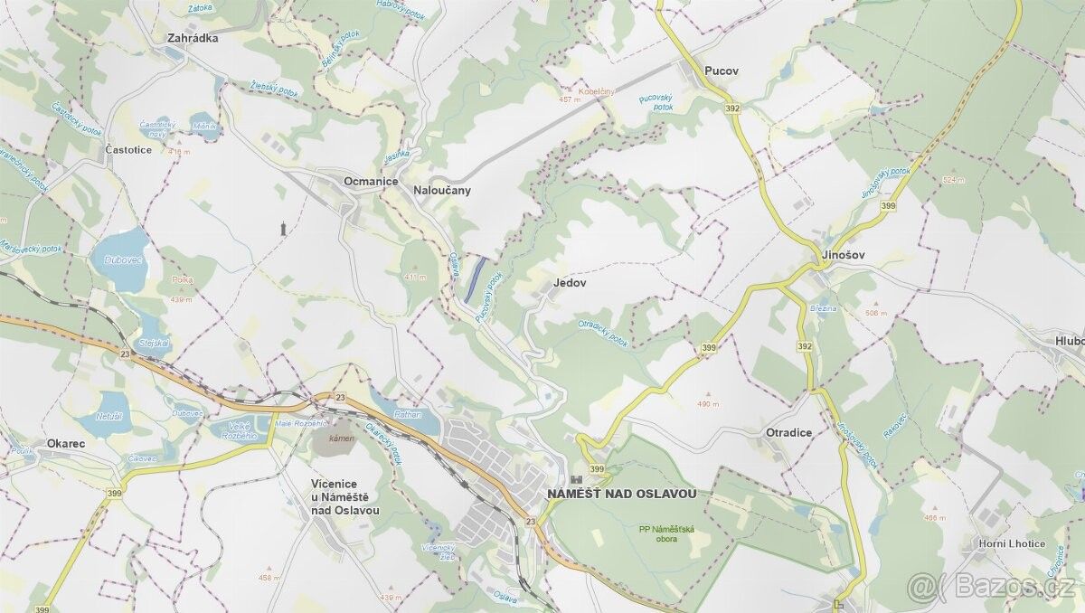 Prodej pozemek pro bydlení - Náměšť nad Oslavou, 675 71