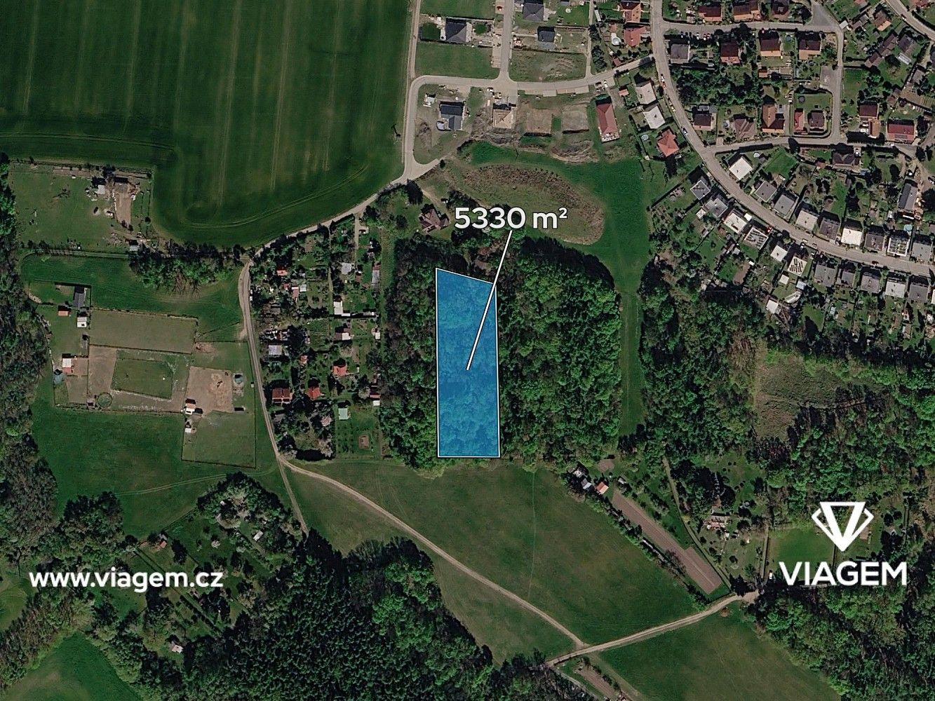 Prodej zahrada - Chvaletice, okres Pardubice, Pardubický kraj - 2