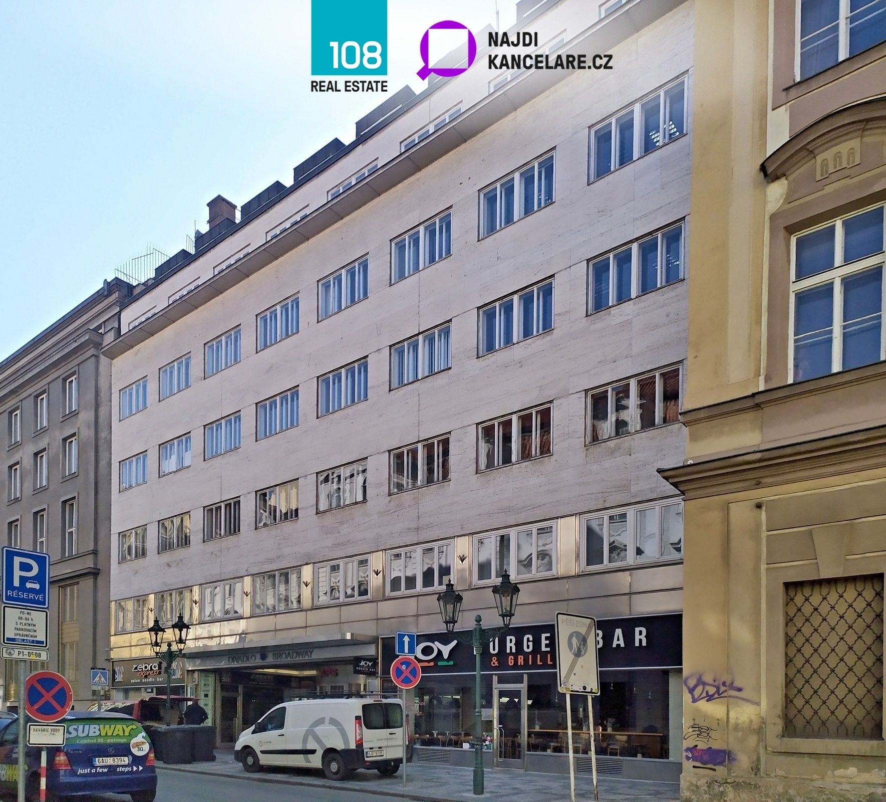 Kanceláře, Na příkopě, Praha, 190 m²