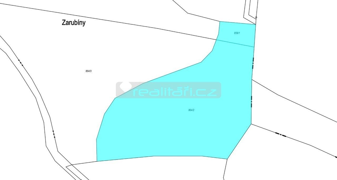 Zemědělský pozemek · 9 532 m² · Příkosice - 3