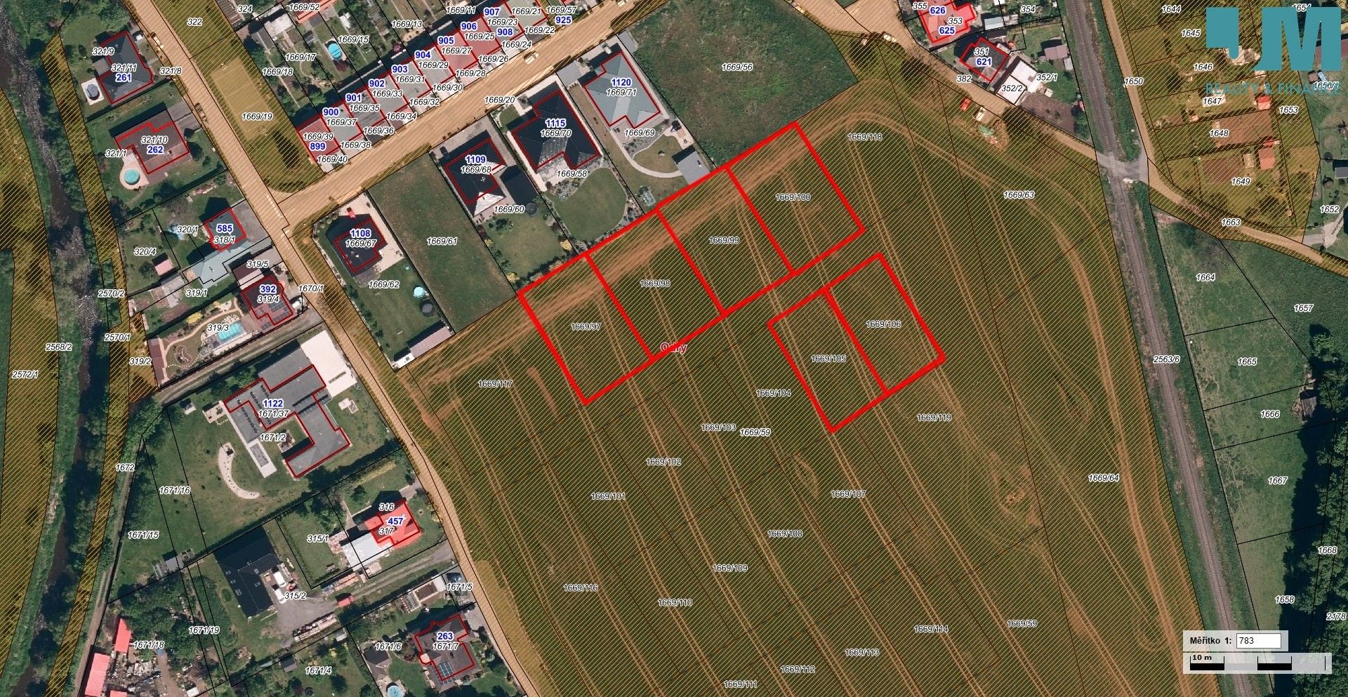 Pozemky pro bydlení, Nábřežní, Odry - 2