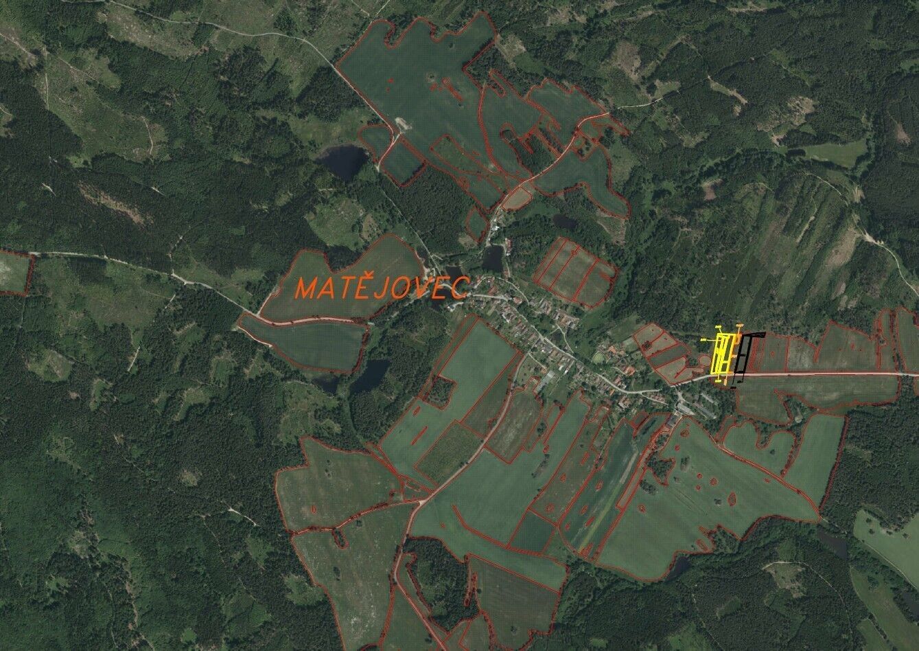 Ostatní, Český Rudolec Matějovec, 15 087 m² - 2