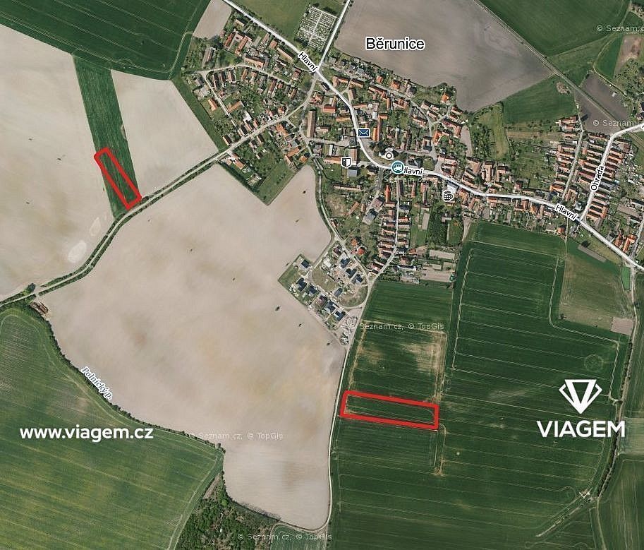 Zemědělské pozemky, Běrunice, okres Nymburk, Středočeský kraj - 1