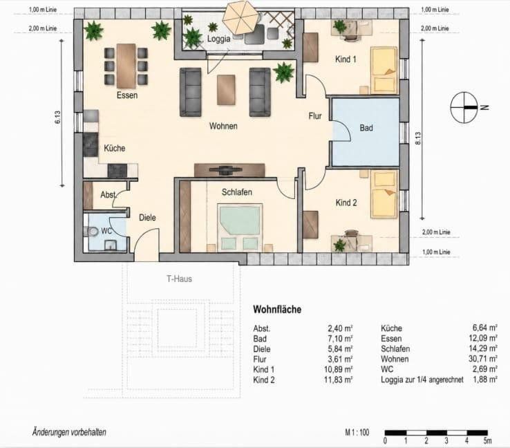 4+kk, , Bádensko-Württembersko, 110 m² - 2