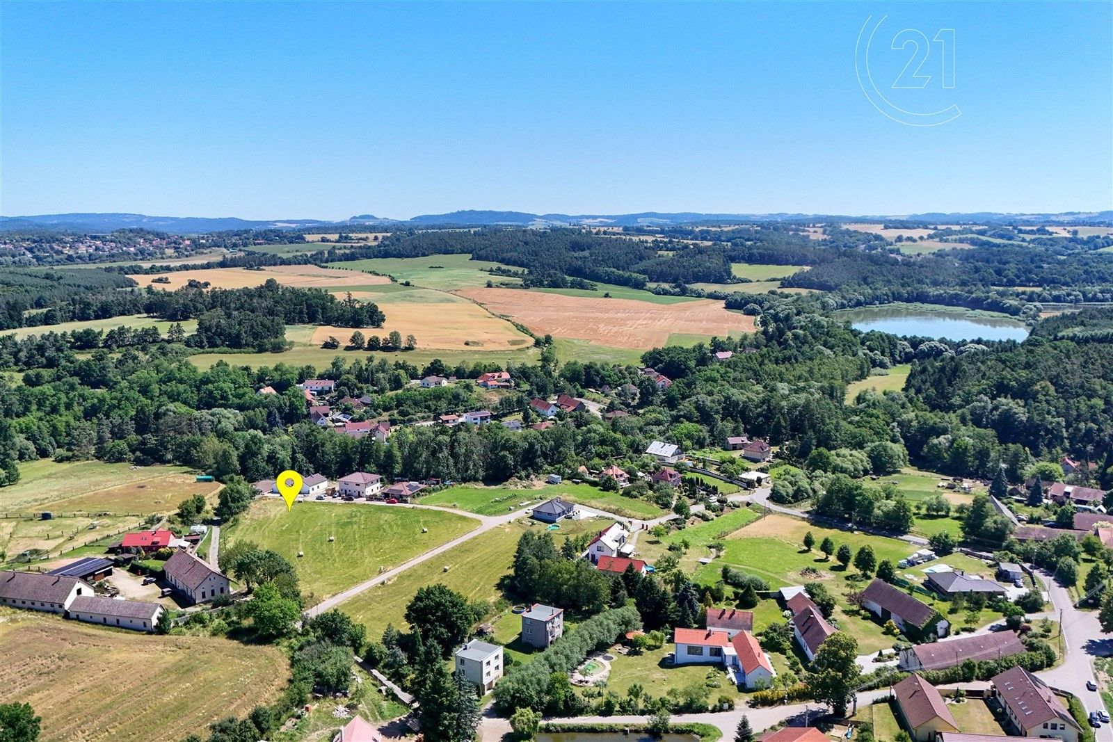Pozemky pro bydlení, Krusičany, Týnec nad Sázavou