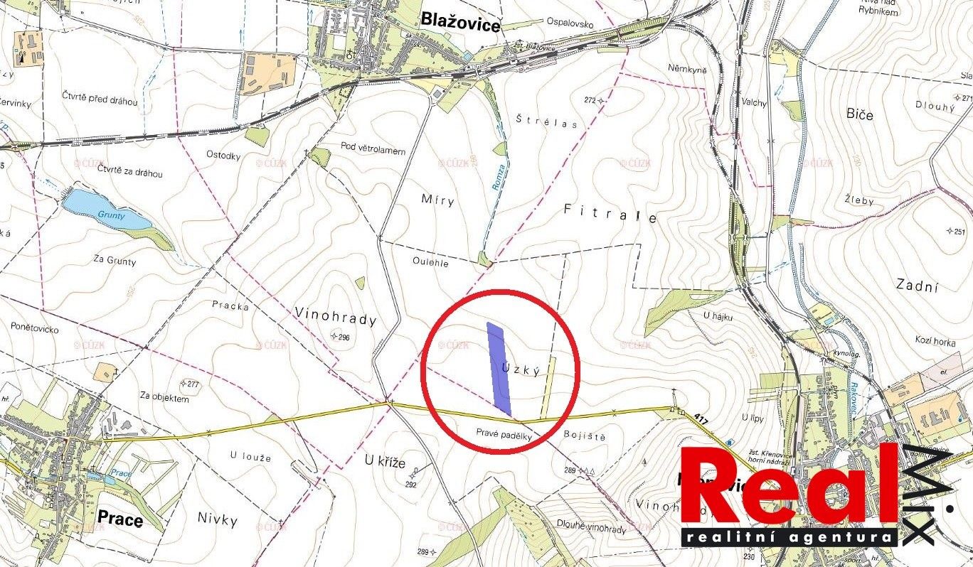 Zemědělský pozemek, Křenovice – pohled 4