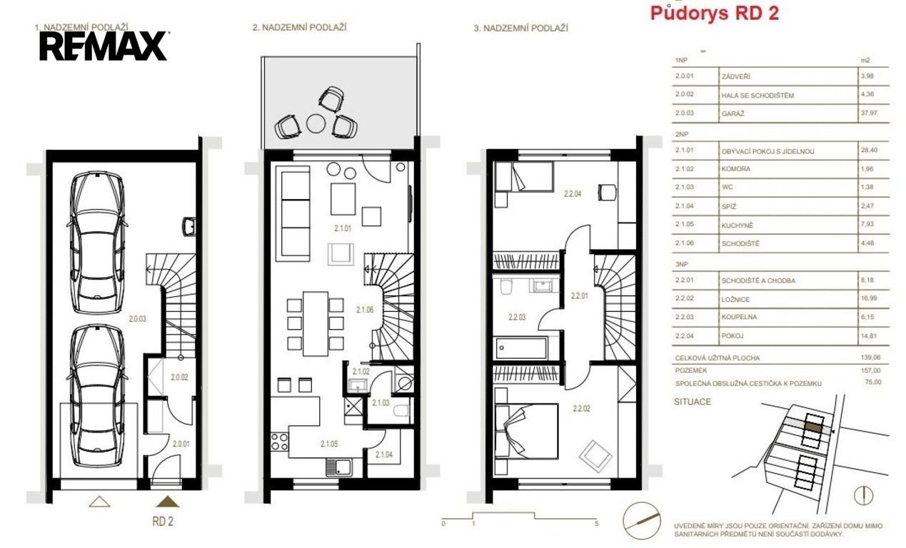 Rodinné domy, Stachy, 139 m² - 2