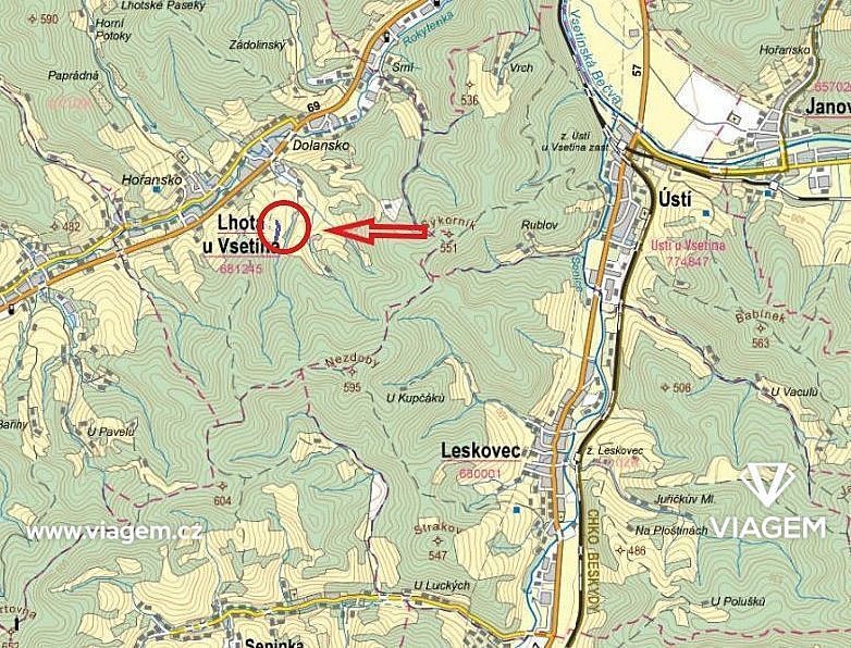 Zemědělský pozemek · Lhota u Vsetína, okres Vsetín - 3