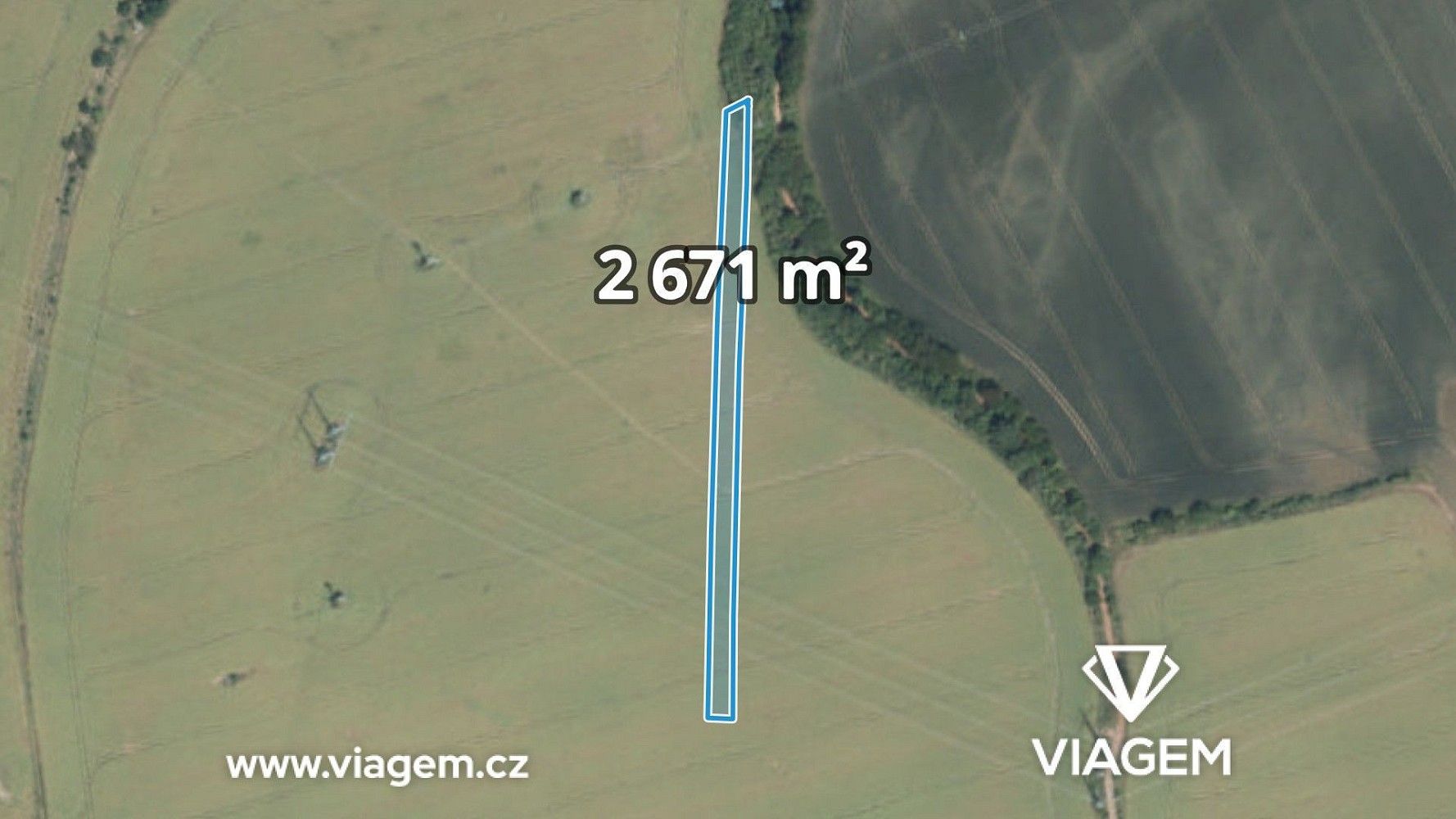 Zemědělský pozemek, 1 335 m²