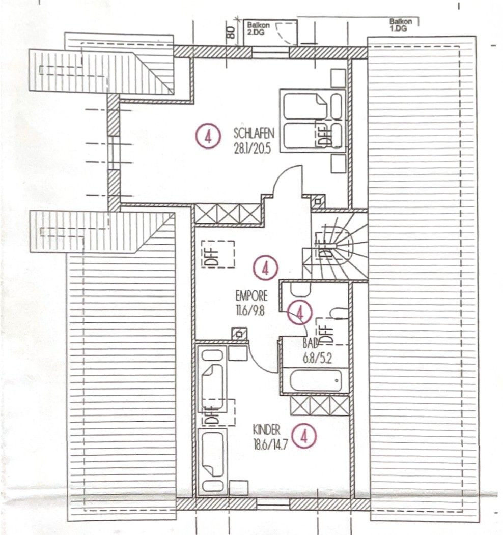 Byt 4+1 · 104 m² · , Bavorsko - 3