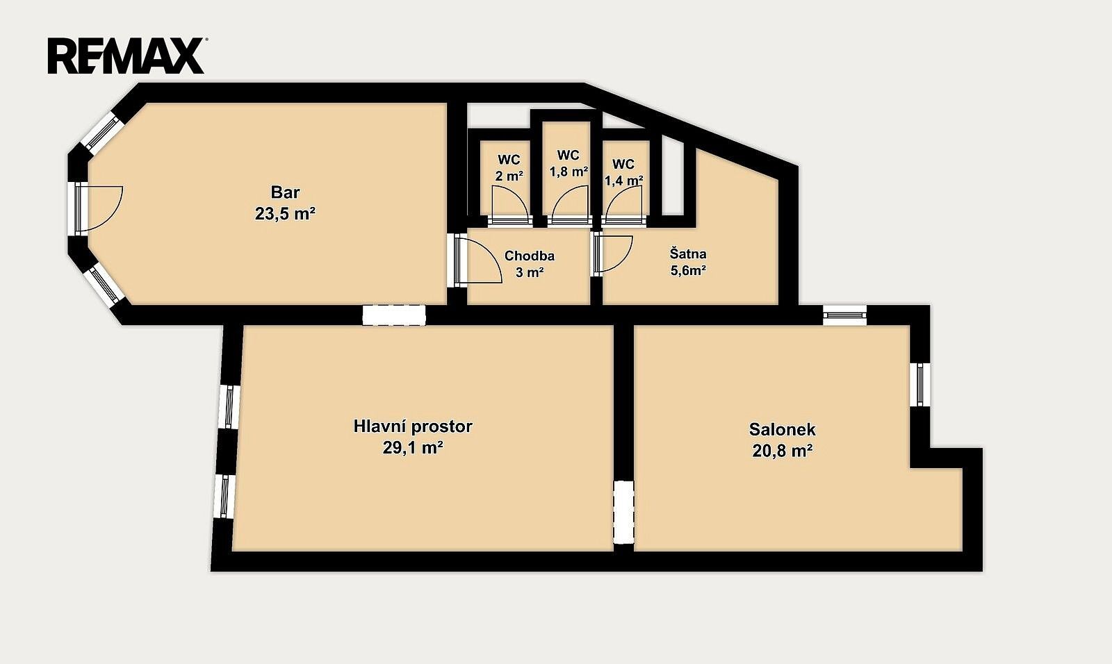 Prodej obchodní prostory - Brno - Brno-město, okres Brno-město, Jihomoravský kraj, 87 m² - 2