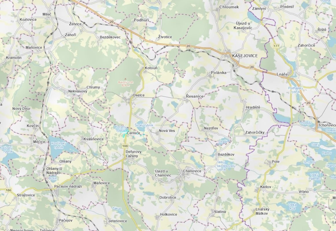Pozemek · 8 332 m² · Chanovice - 3