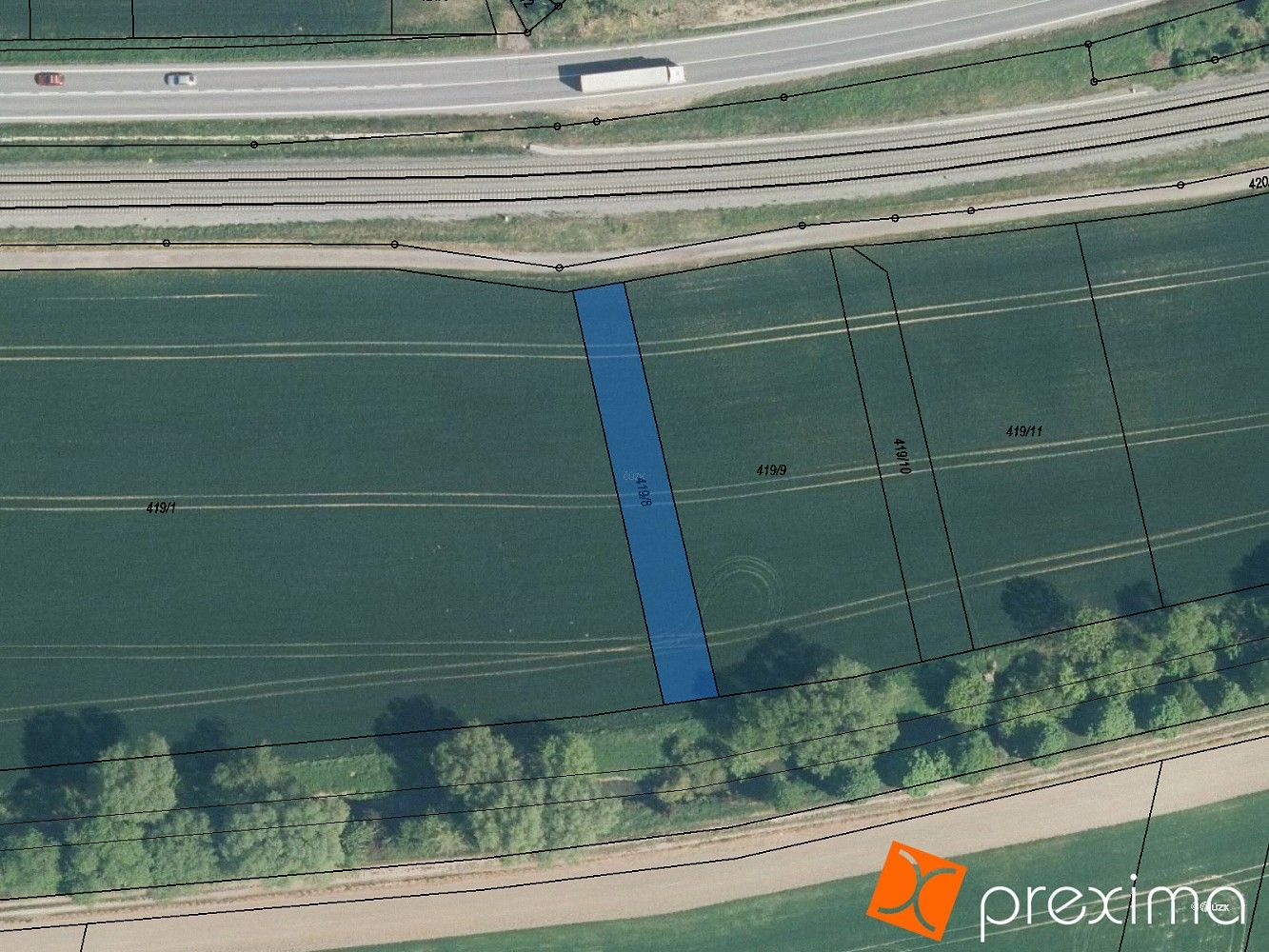 Prodej zemědělský pozemek - Bučovice, okres Vyškov, Jihomoravský kraj - 1