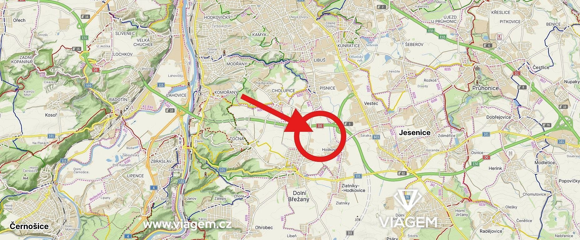 Zemědělské pozemky, Zlatníky-Hodkovice, okres Praha-západ - 1