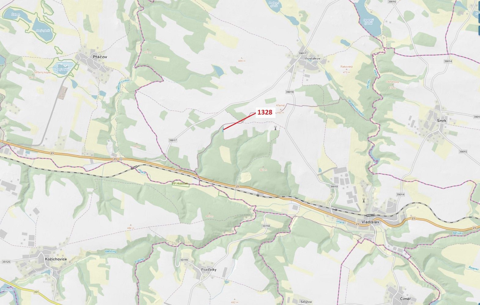 Lesy, Vladislav, okres Třebíč, Kraj Vysočina - 1