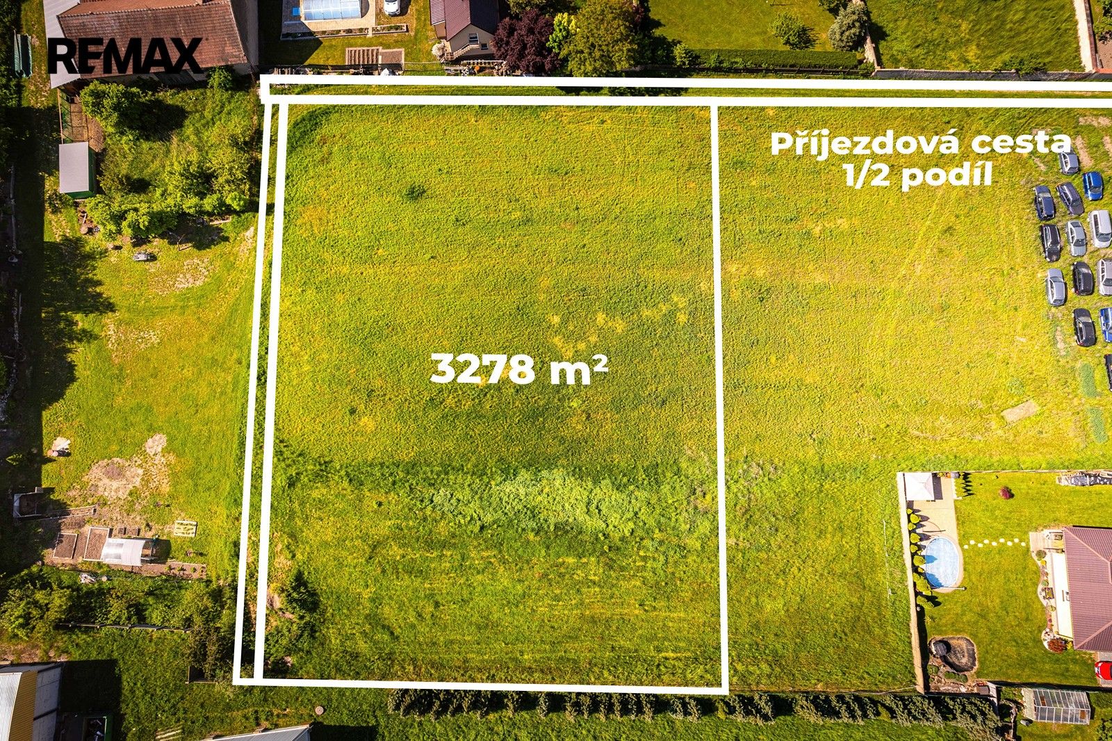 Prodej pozemek pro bydlení - Vyšehořovice, 3 278 m² - 2